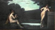Jean-Jacques Henner Nus feminins oil painting reproduction